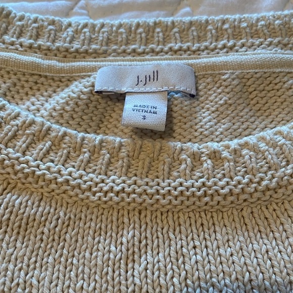 J. Jill 100 % Cotton Sweater Vest - Picture 3 of 5